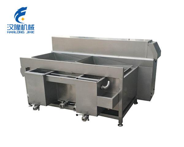 HLXC-400-2 双槽翻斗洗菜机 